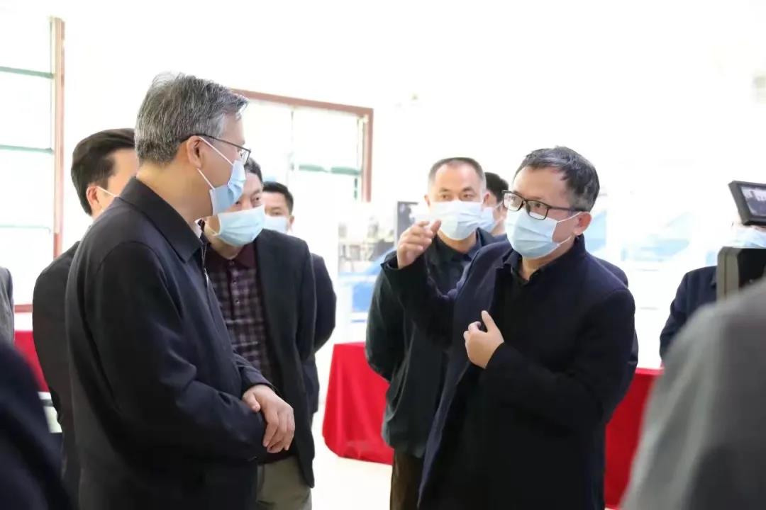 湖南省委常委、政法委書(shū)記李殿勛一行蒞臨千盟智能考察